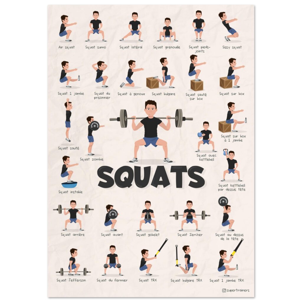 Poster Squats